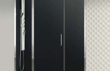 Mampara de ducha frontal serie Open fijo + puerta abatible + fijo COMBI F GME