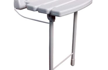Asiento de ducha plegable blanco GME
