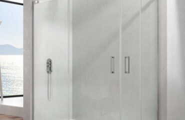 Mampara de ducha angular fijos y correderas TEMPLE - GME