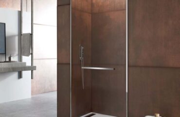 Mampara de ducha frontal abatible giratoria Giro 360º COMBI A GME