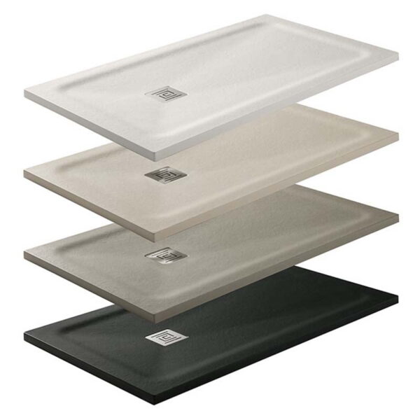Plato de ducha resina extraplano marco oculto Hidden Plus GME