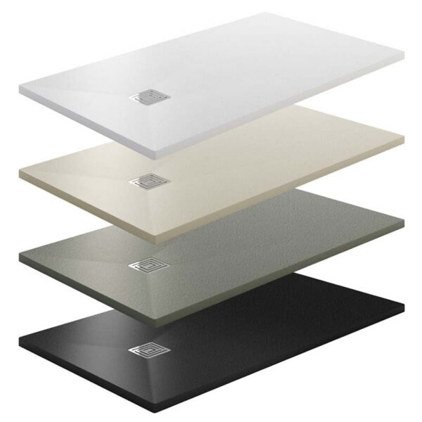 Plato de ducha resina extraplano Resitec Rock GME
