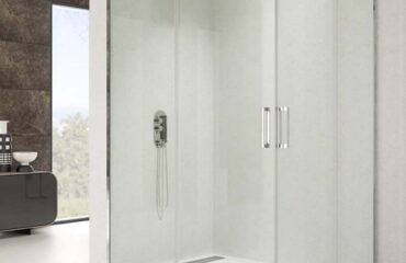 Mampara de ducha corredera angular al vértice ROTARY - GME