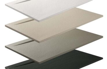 Plato de ducha resina con desagüe oculto extraplano Side Plus GME