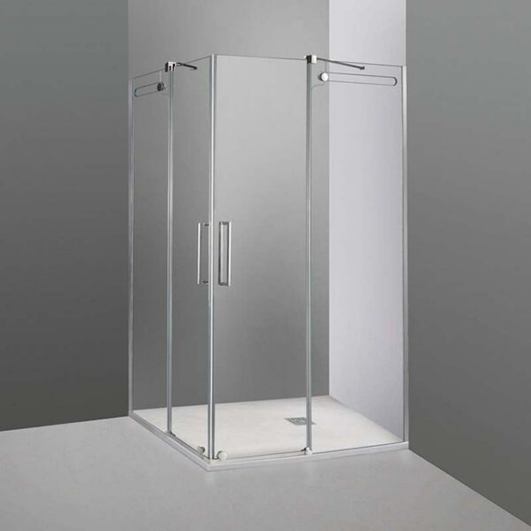 Mampara de ducha corredera angular VETRUM - GME