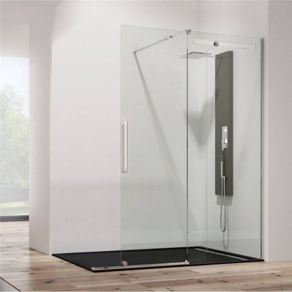 Mampara de ducha frontal corredera VETRUM FREE - GME