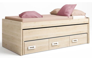 Cama nido compacta con 3 cajones TWITTER