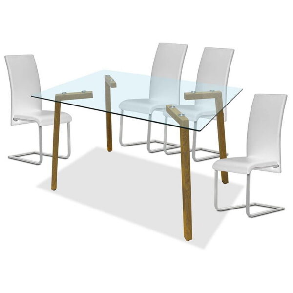 Conjunto de mesa y sillas ANDRA