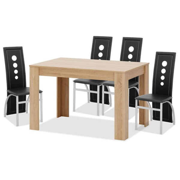 Conjunto de mesa y sillas SIBILA