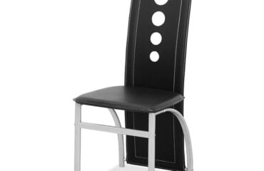 Silla de comedor Círculos Negros