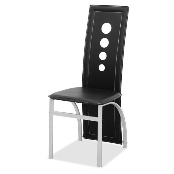 Silla de comedor Círculos Negros