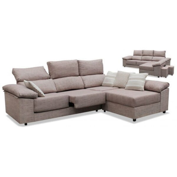 Sofá Chaise Longue LOLA 260 cm