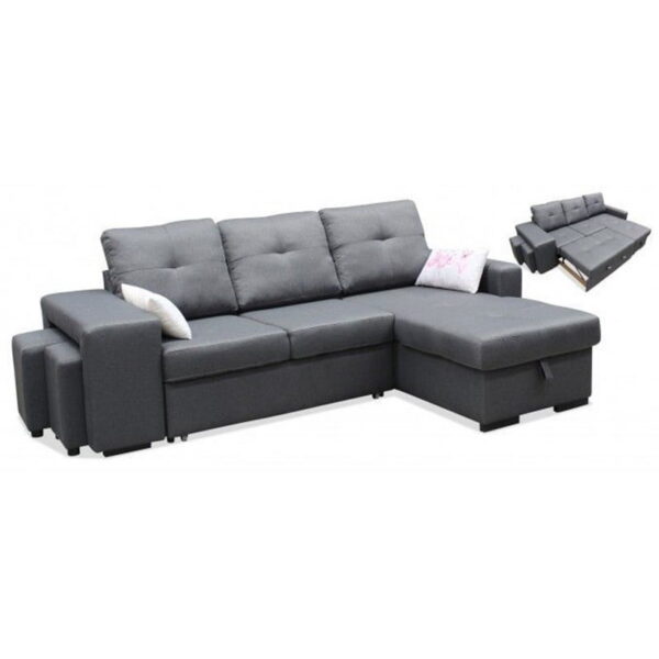 Sofá cama Chaise Longue MALLORCA 248 cm