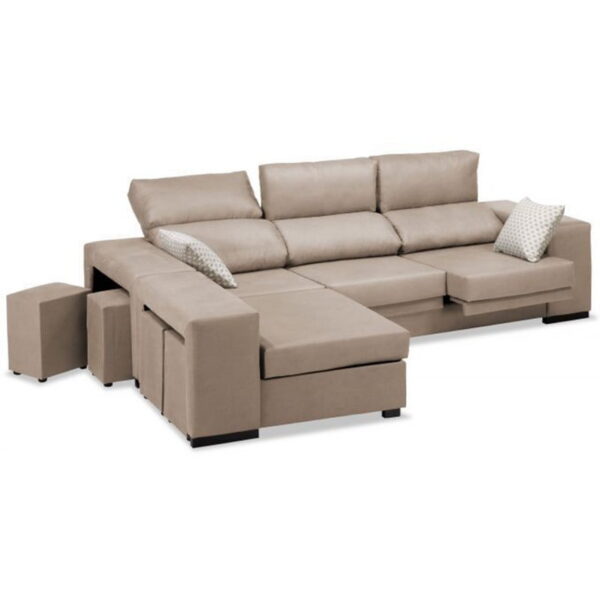 Sofá Chaise Longue ZUMBA 274 cm