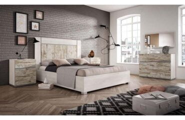 Cabecero Cama y Dos Mesitas Ítaca