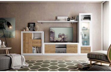 Mueble de Salón Valencia Blanco Salermo 295 cm