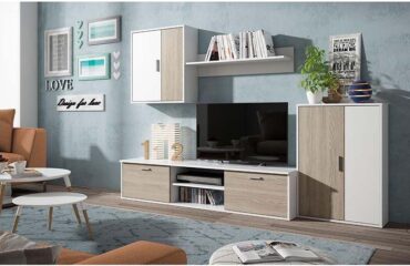 Mueble de Salón Apilable Blanco Sade ZETA