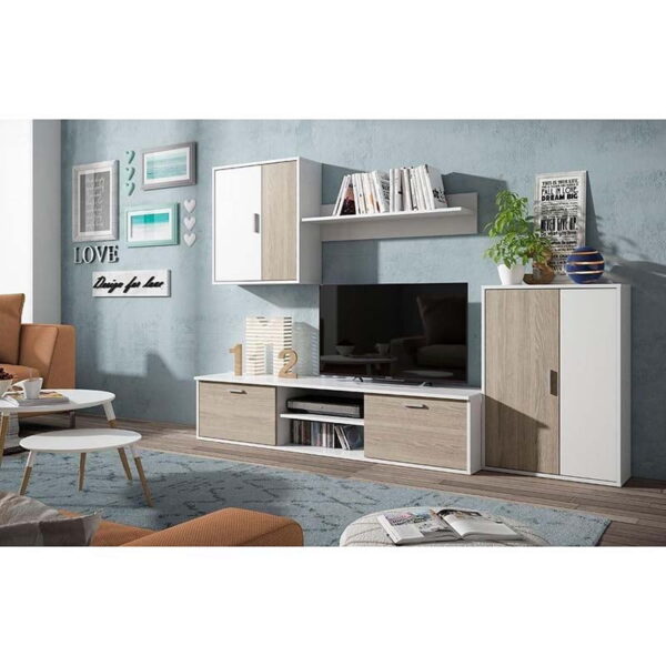 Mueble de Salón Apilable Blanco Sade ZETA