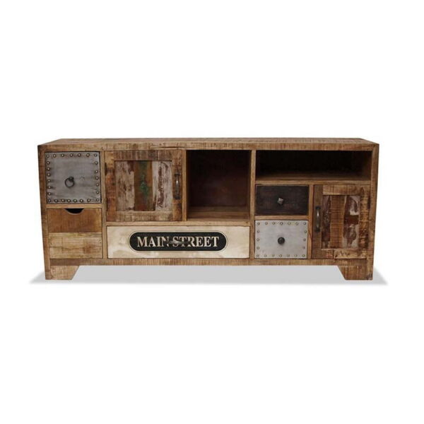 Mueble de Televisión Colonial Wooden TV Cabinet