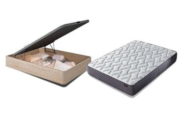 Canapé Roble con Colchón 150x190 cm