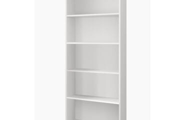 Estantería 5 baldas blanca Estil 80 cm