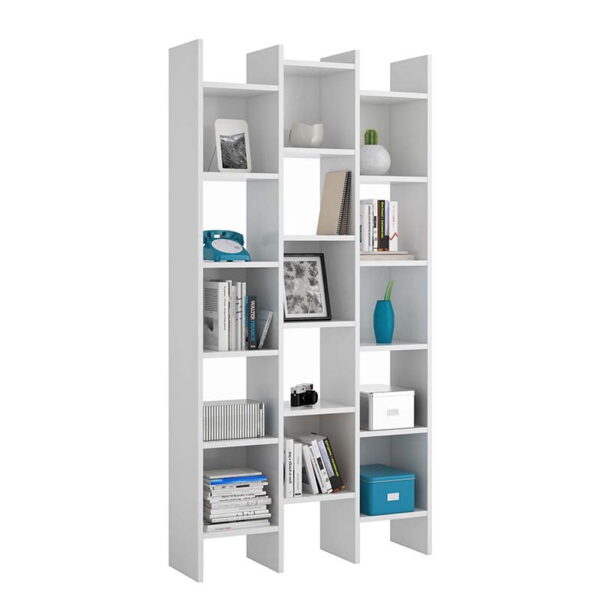 Estantería alta blanca Italian 96 cm