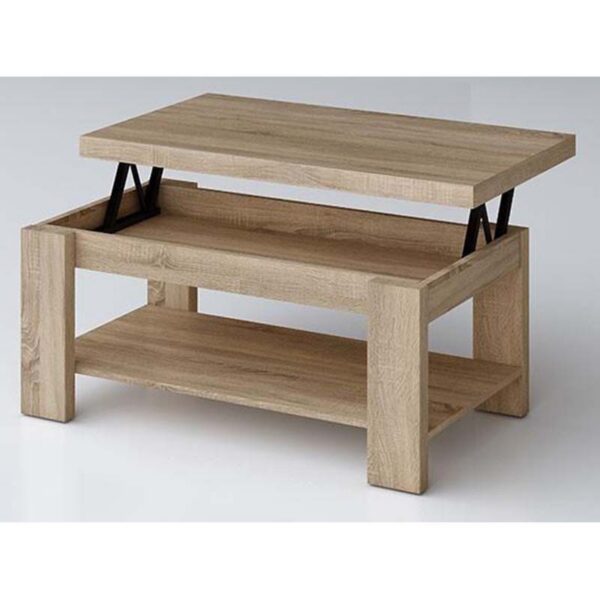 Mesa de centro elevable Cambrian Rubí