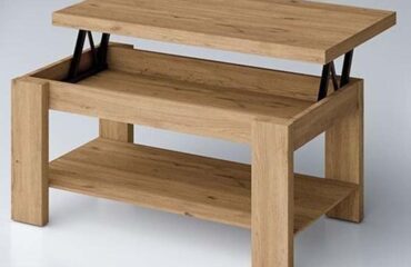 Mesa de centro elevable salermo Rubí