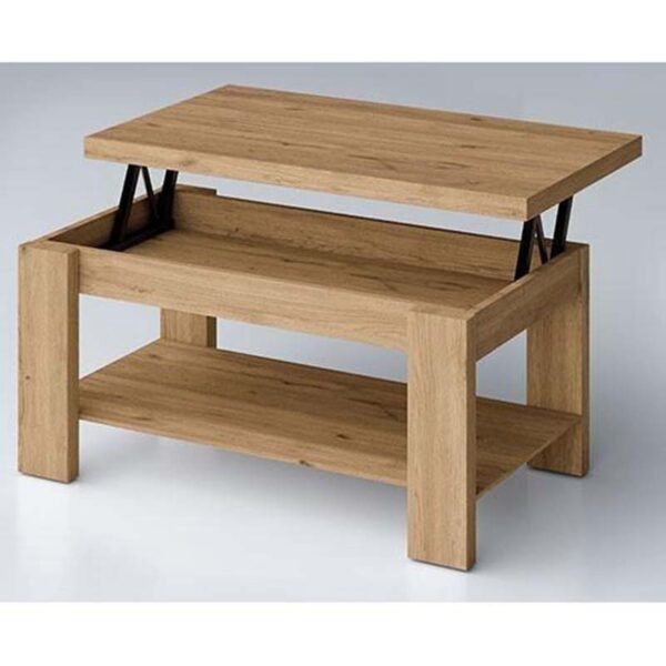 Mesa de centro elevable salermo Rubí