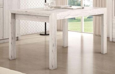 Mesa de comedor extensible a 205 cm Ártico Bermeo