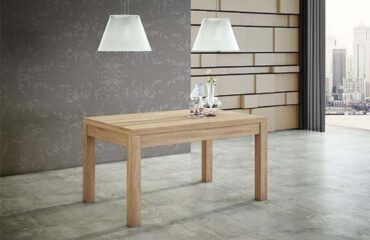 Mesa de comedor extensible a 190 cm Cambrian Santillana