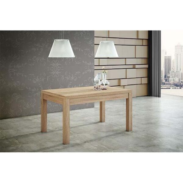 Mesa de comedor extensible a 190 cm Cambrian Santillana