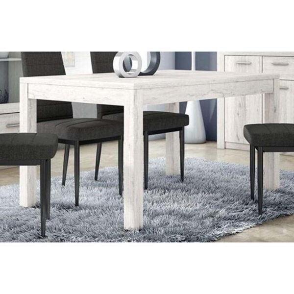 Mesa de comedor extensible a 190 cm Llanes
