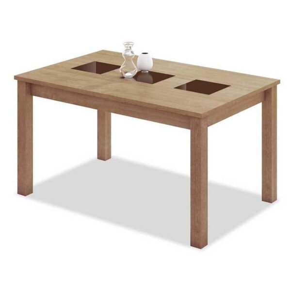 Mesa de comedor extensible a 180 cm Roble - Choco Villafranca