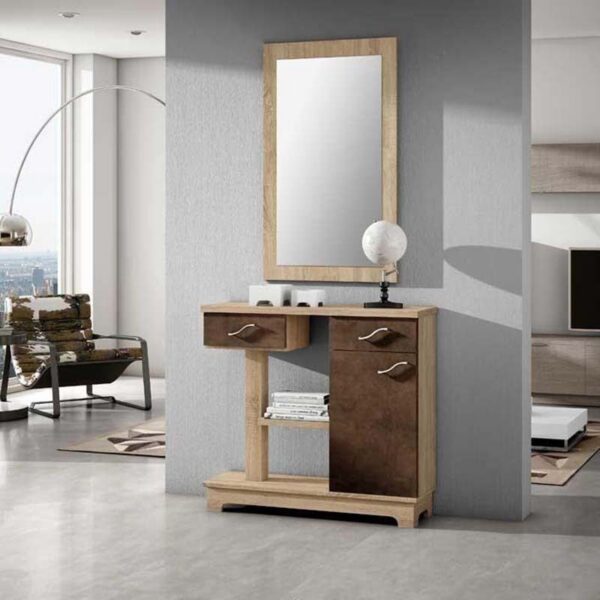 Mueble recibidor Cambrian - Óxido Pontevedra