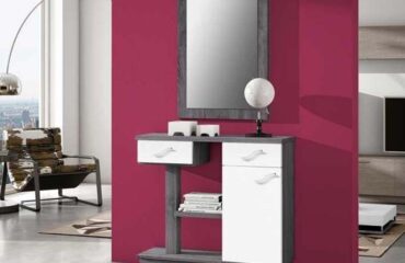 Mueble recibidor Ceniza - Blanco Pontevedra