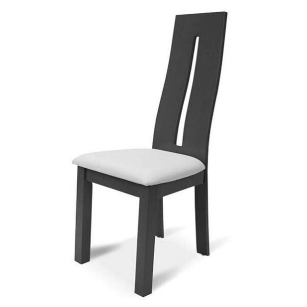 Pack de 2 sillas de comedor New Grey and White