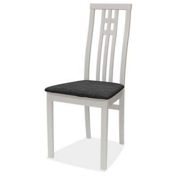 Pack de 2 sillas de comedor Santiago color Blanco / Haya Ecológica