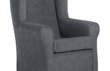 Sillón Orejero Beige / Gris Sara