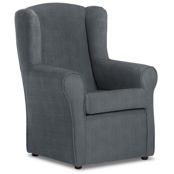 Sillón Orejero Beige / Gris Sara