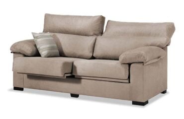 Sofá 2 Plazas Beige Lucena 150 cm