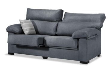 Sofá 2 Plazas Gris Marengo Lucena 150 cm