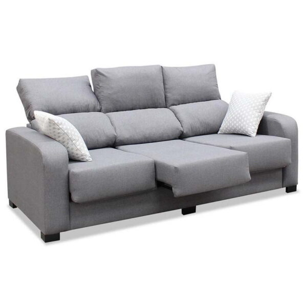 Sofá 3 Plazas Gris antracita Amazonas 190 cm