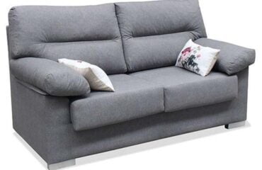 Sofá 3 Plazas Gris Antracita Asdrúbal 180 cm