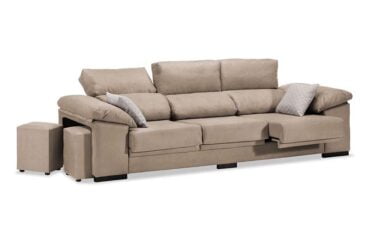 Sofá 3 Plazas Beige PEPE 270 cm