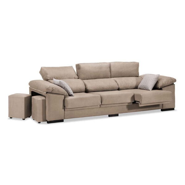 Sofá 3 Plazas Beige PEPE 270 cm
