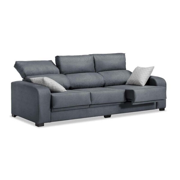 Sofá 3 Plazas Gris Marengo London 220 cm