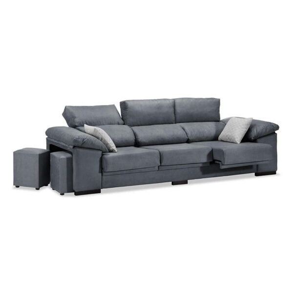 Sofá 3 Plazas Gris Marengo PEPE 270 cm