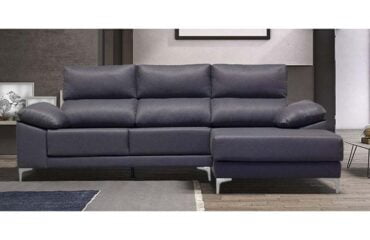 Sofá Chaise Longue Chocolate Jimena 265 cm