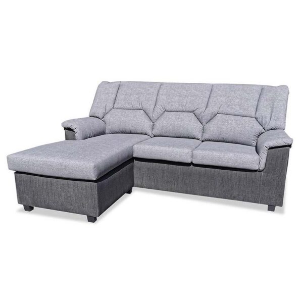 Sofá Chaise Longue Bicolor Amílcar 194 cm